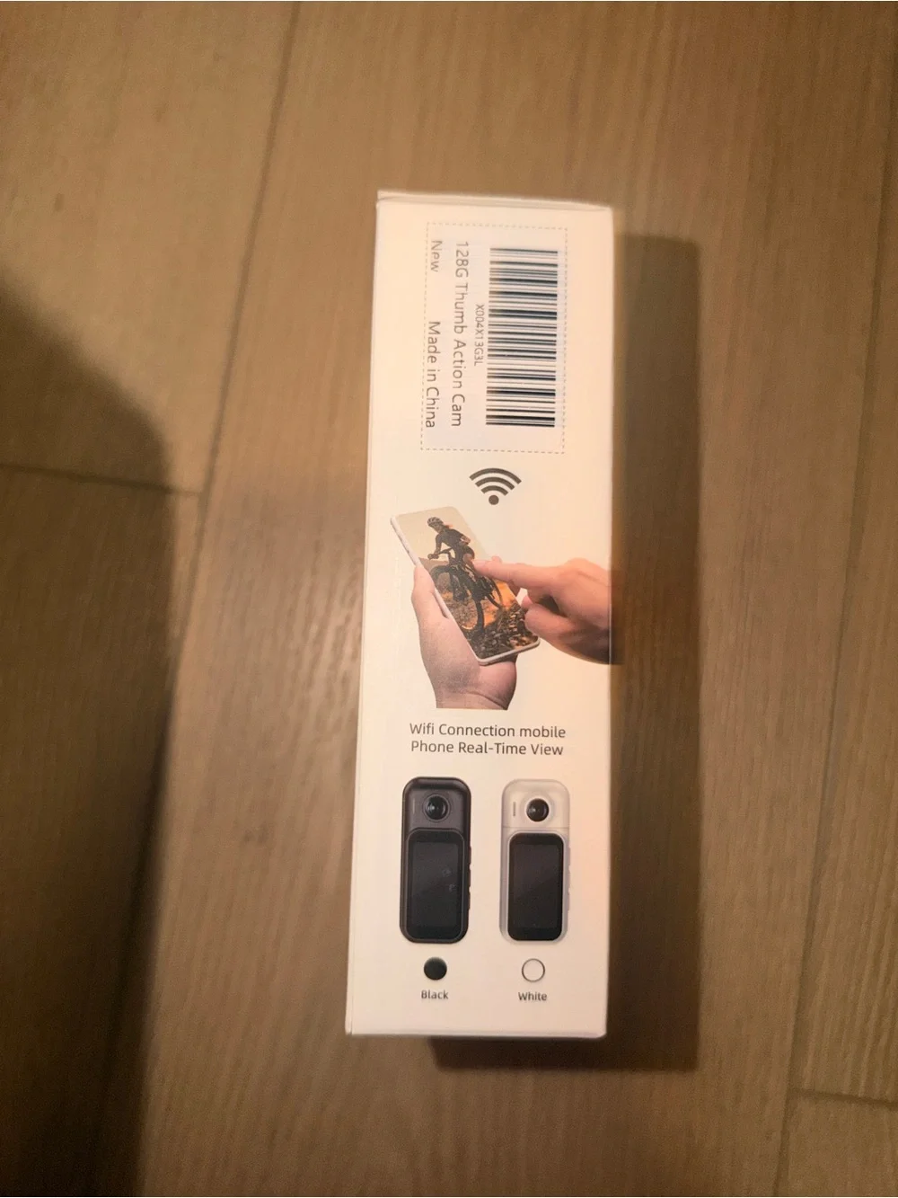 Thumb Action Camera, POV Camera Hands-Free Recording 180 rotating length